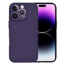 Husa iPhone 14 Pro Max Techsuit Carbonite FiberShell, mov