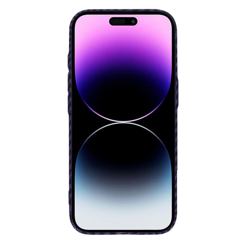 Husa iPhone 14 Pro Max Techsuit Carbonite FiberShell, mov