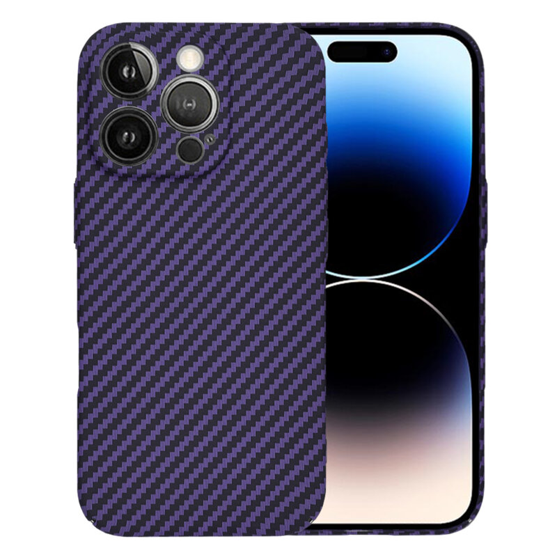 Husa iPhone 14 Pro Techsuit Carbonite FiberShell, mov