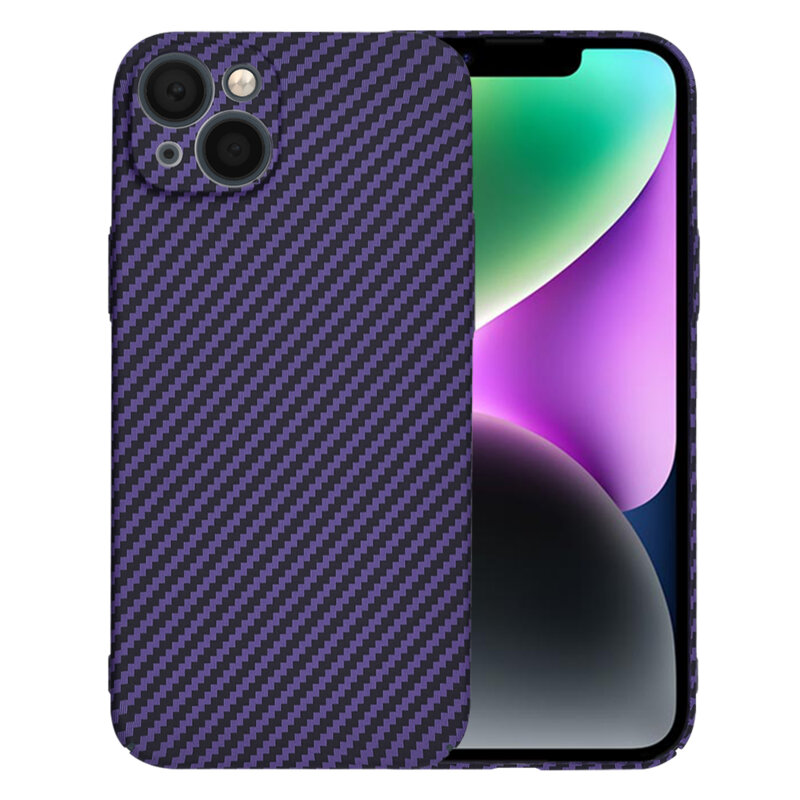 Husa iPhone 14 Techsuit Carbonite FiberShell, mov