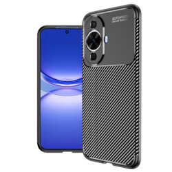 Husa Huawei nova 12s Techsuit CarbonFiber, negru
