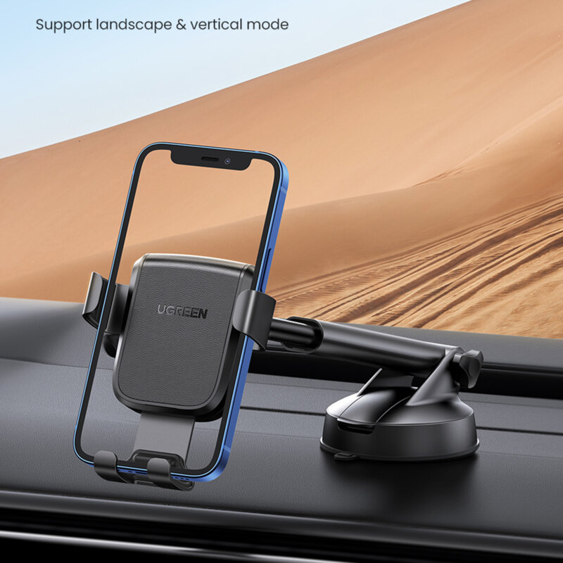 Suport telefon auto cu ventuza, brat extensibil Ugreen, 60990B
