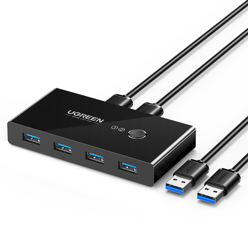 Hub 4x USB, docking station Ugreen Sharing Switch Box, 30768