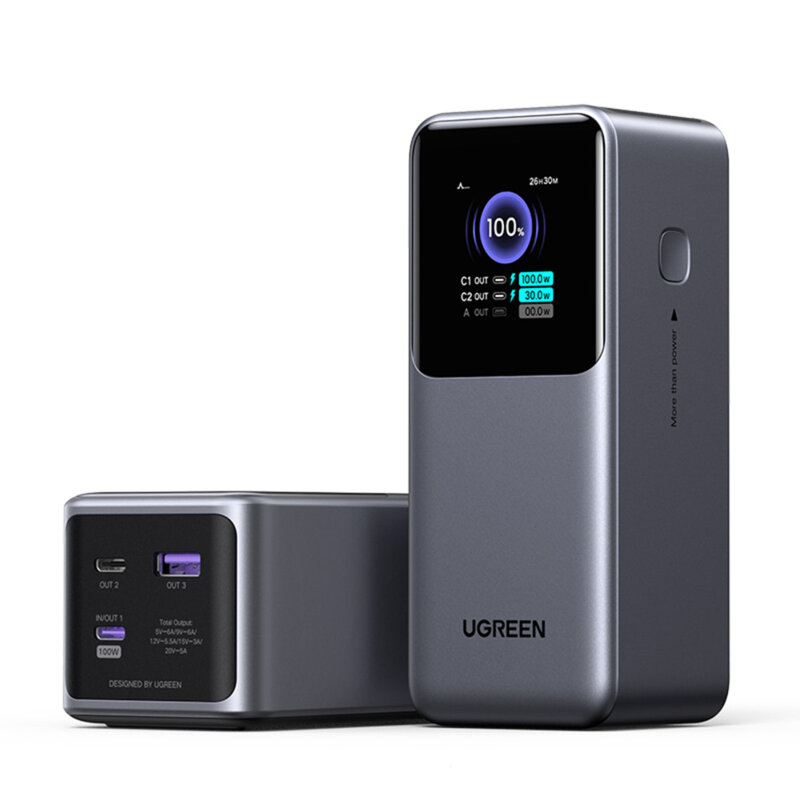 Baterie externa Fast Charge 20000mAh Ugreen, 130W, 35524B