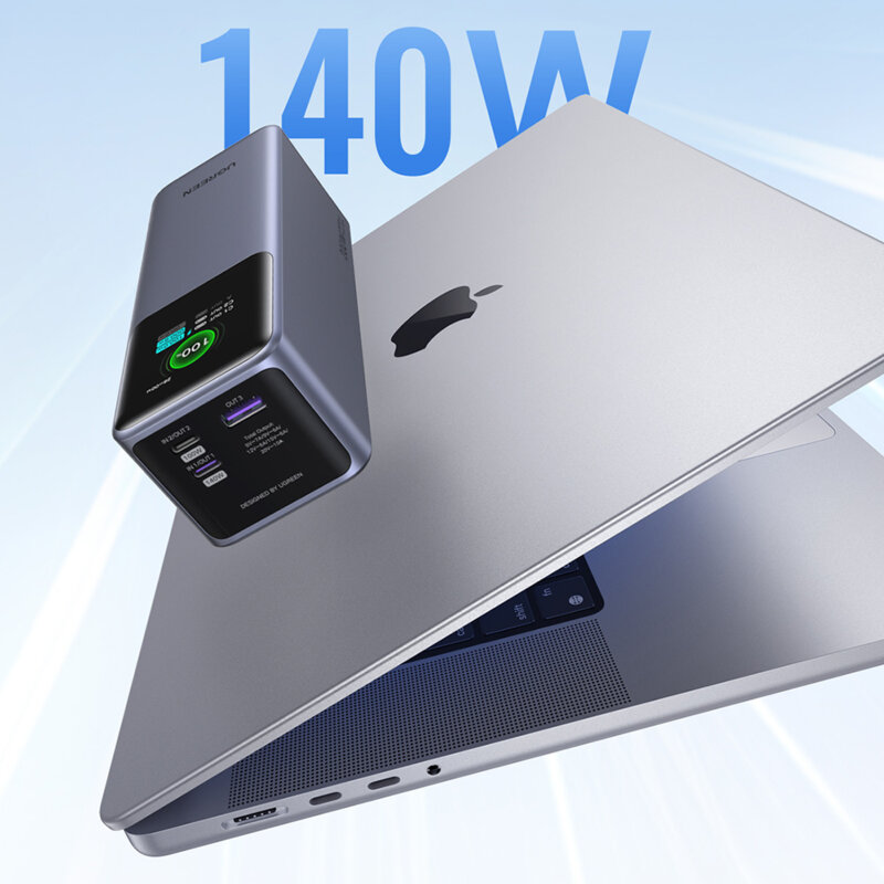 Baterie externa Fast Charge ecran LED, 25000mAh Ugreen, 35525B