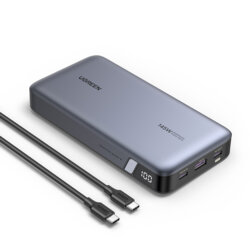 Baterie externa telefon 25000mAhUgreen, 145W, gri, 90597A