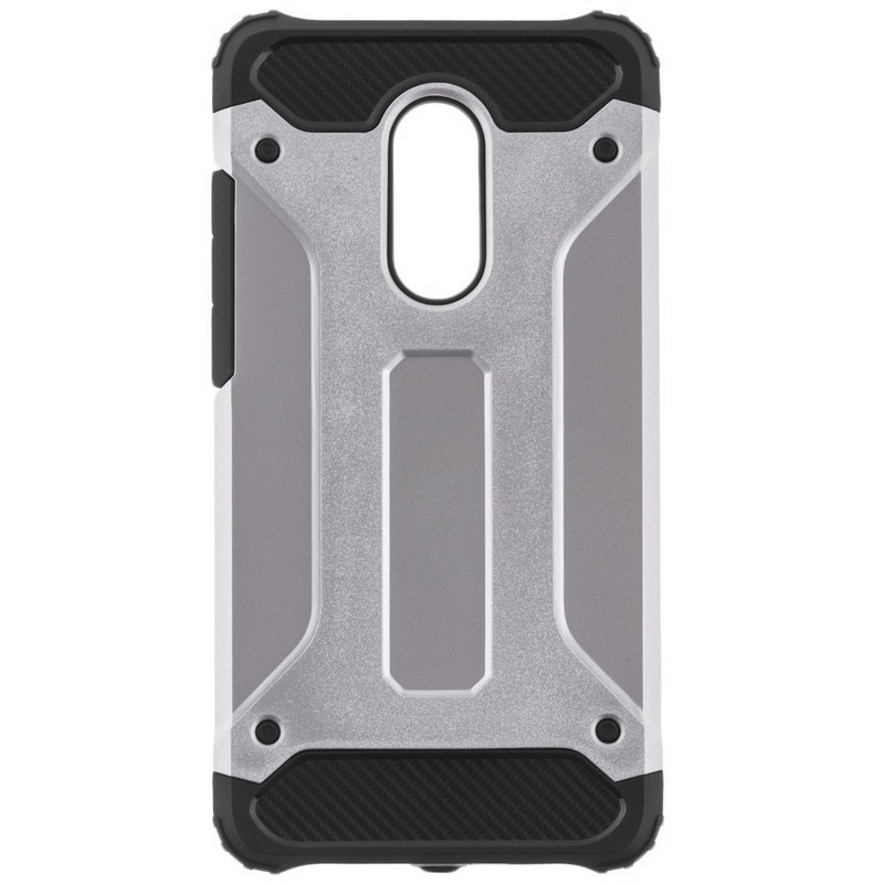 Husa Xiaomi Redmi Note 4 (MediaTek) Mobster Hybrid Armor - Argintiu