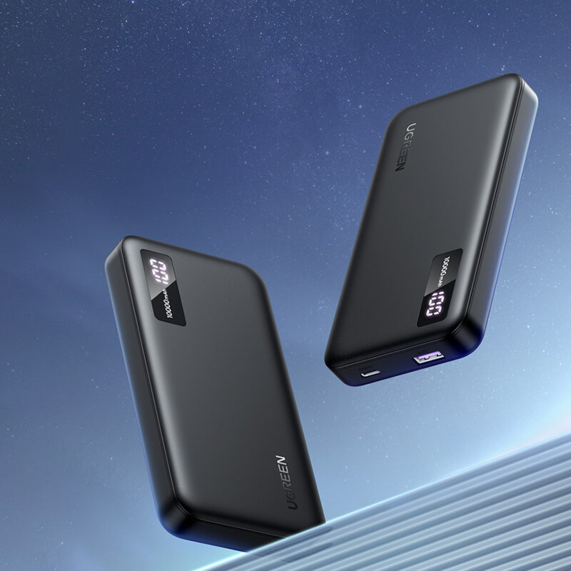 Baterie externa telefon 10000mAh Ugreen, 22.5W, negru, 25742