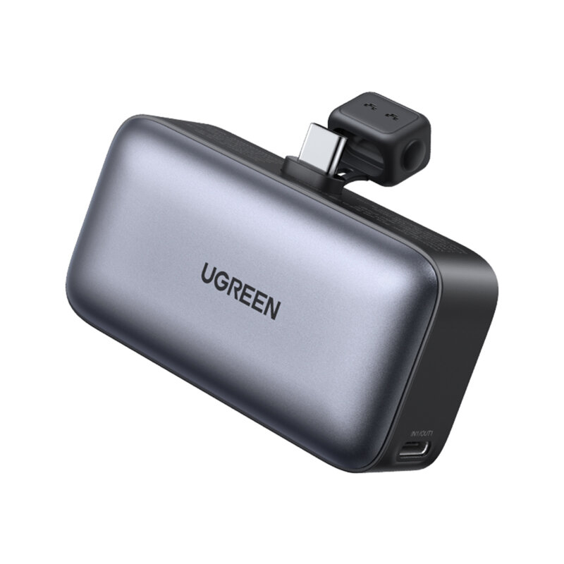 Baterie externa telefon Type-C 5000mAh Ugreen, gri, 35338