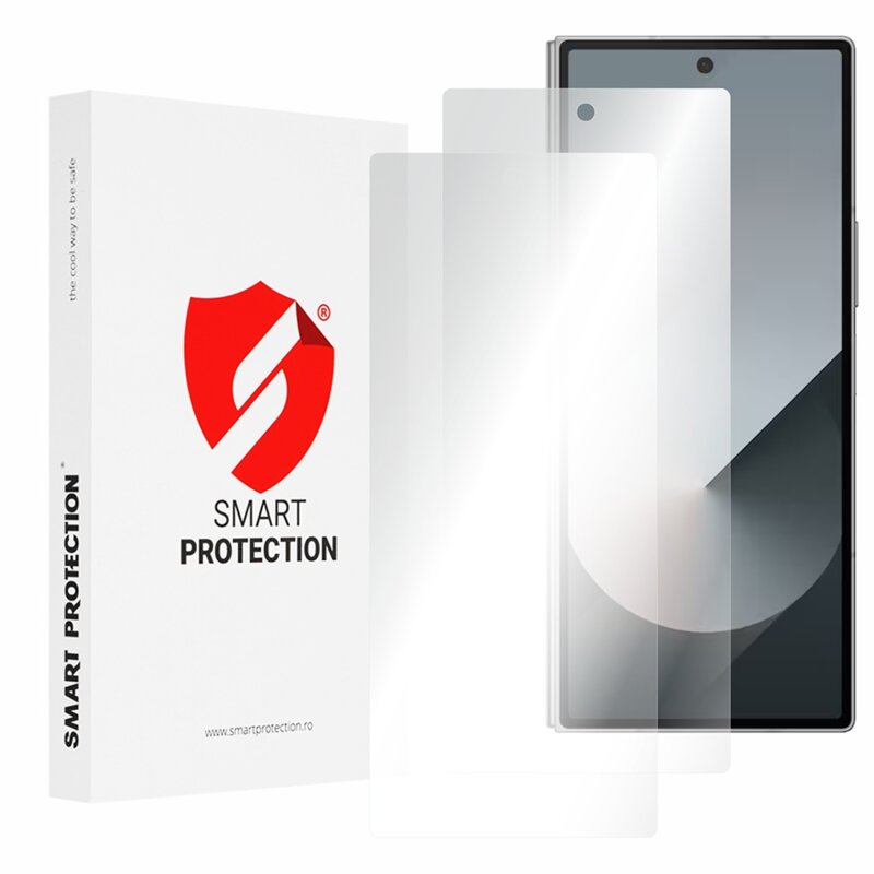 [Pachet 2x] Folie regenerabila ecran frontal Samsung Galaxy Z Fold6 Smart Protection Classic, transparenta