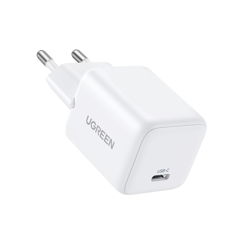 Incarcator priza tip C Fast Charging Ugreen, 20W, alb, 55554