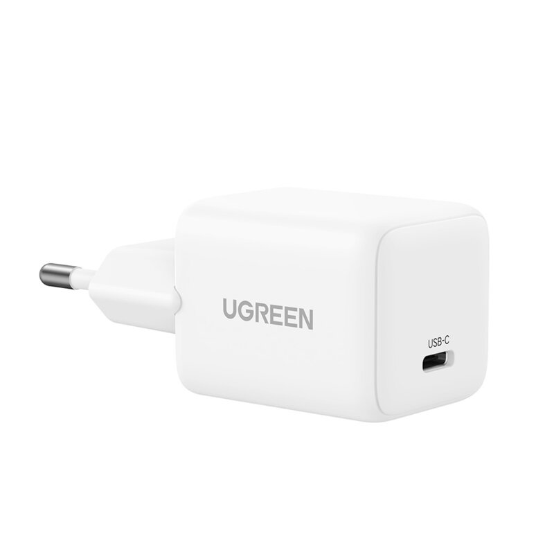 Incarcator priza tip C Fast Charging Ugreen, 20W, alb, 55554