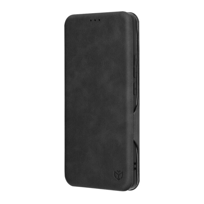 Husa 360° Realme GT 6T Techsuit Safe Wallet Plus, negru