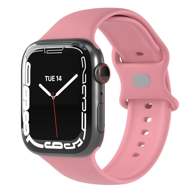 Curea Apple Watch 8 41mm Techsuit, roz, W031