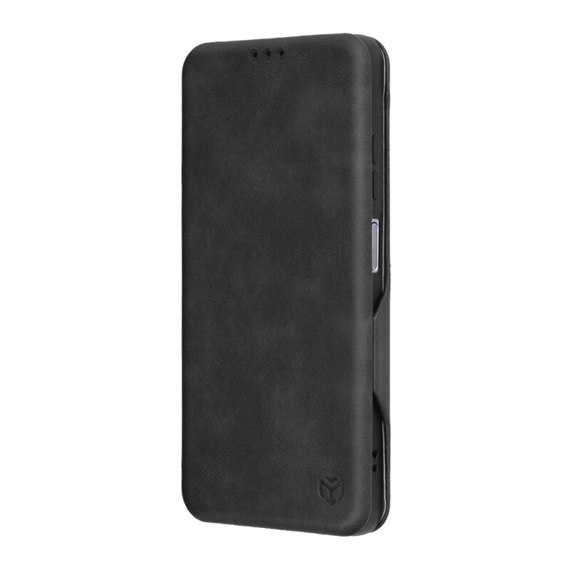 Husa 360° Realme 12 Techsuit Safe Wallet Plus, negru
