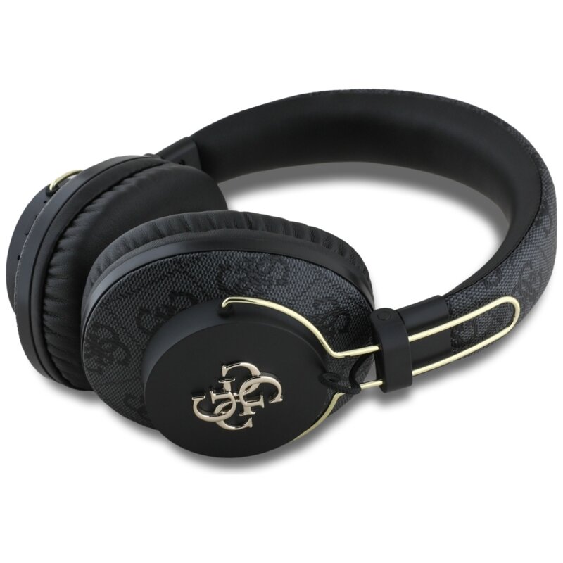 Casti wireless Bluetooth, ENC Guess, negru, GUBHS72P4FC4MK