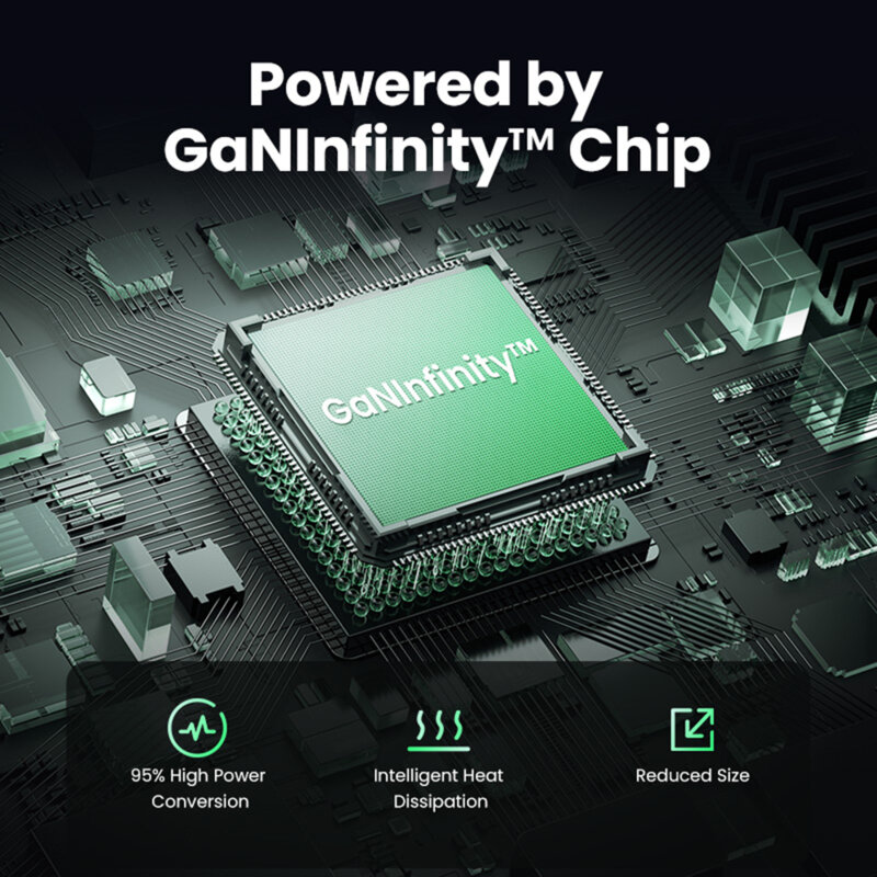 Incarcator priza USB, 3x Type-C, GaN Ugreen, 100W, gri, 35043