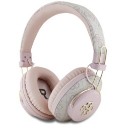 Casti wireless Bluetooth, ENC Guess, roz, GUBHS72P4FC4MP