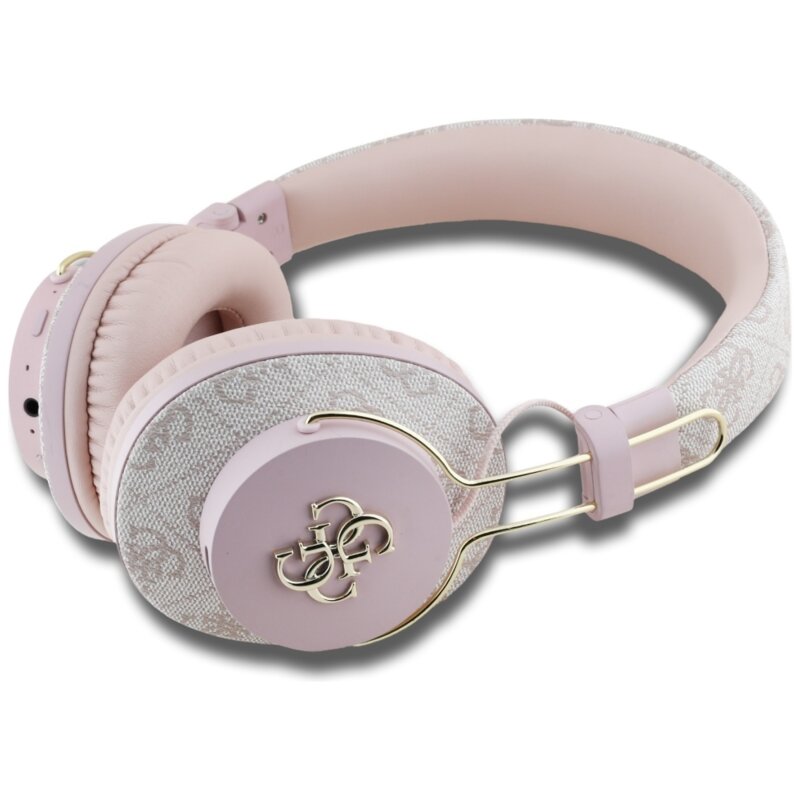 Casti wireless Bluetooth, ENC Guess, roz, GUBHS72P4FC4MP
