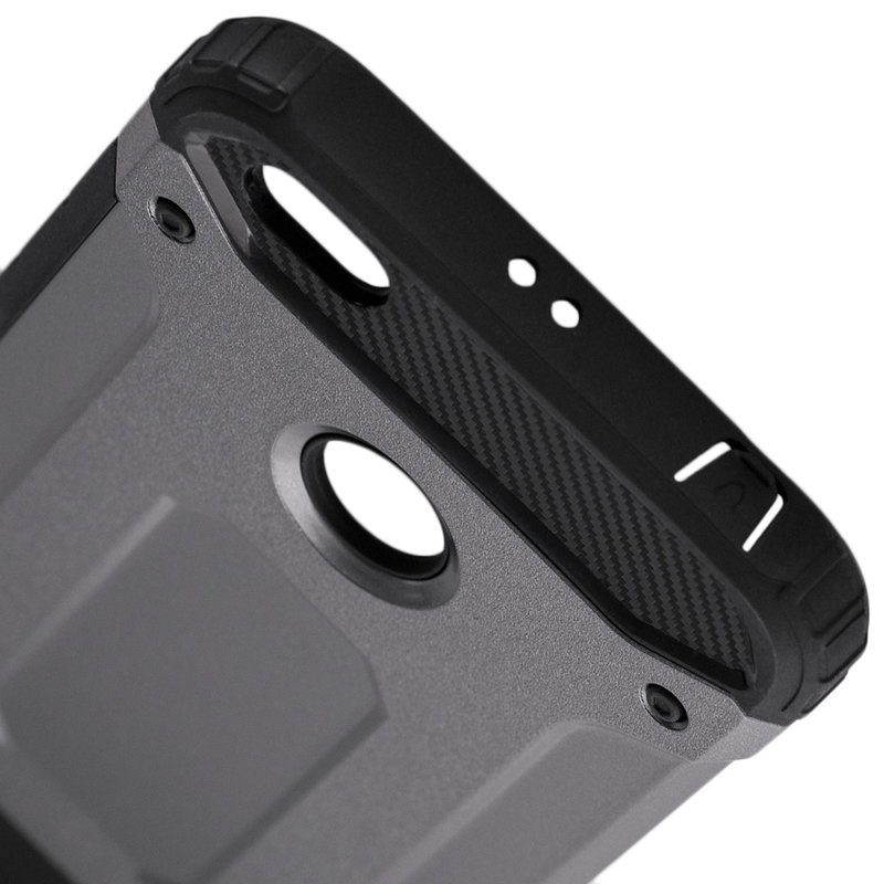 Husa Xiaomi Redmi Note 5A Mobster Hybrid Armor - Gri