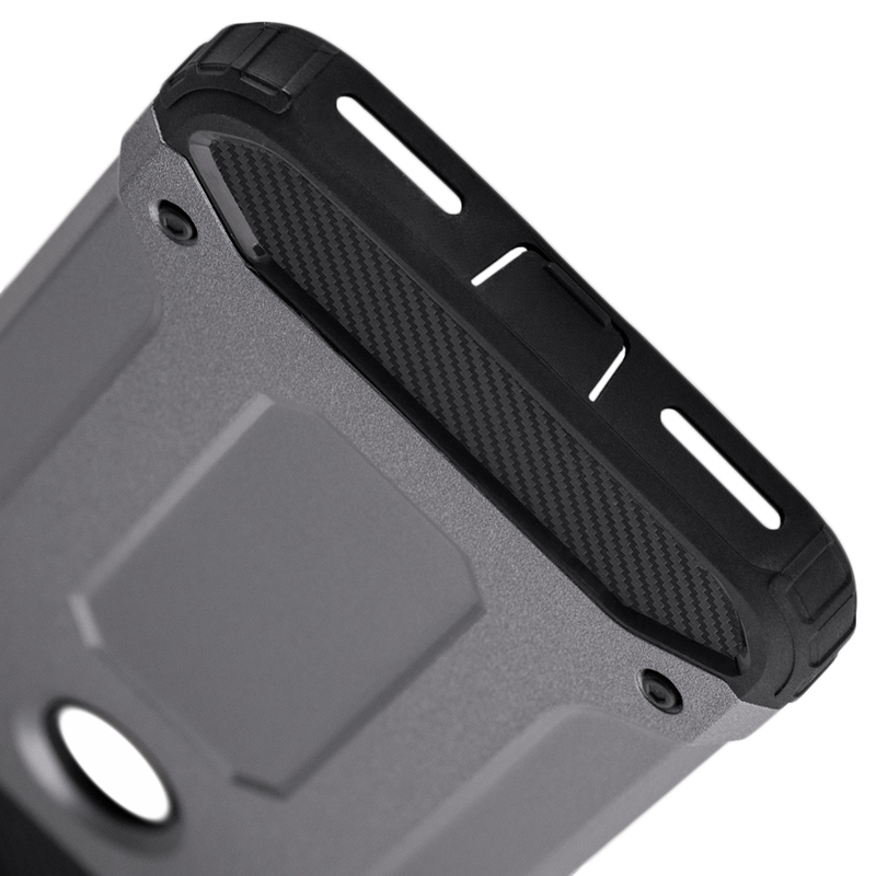 Husa Xiaomi Redmi Note 5A Mobster Hybrid Armor - Gri