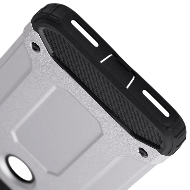 Husa Xiaomi Redmi Note 5A Mobster Hybrid Armor - Argintiu