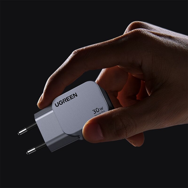 Incarcator priza Type-C Fast Charge Ugreen, 30W, gri, 35006