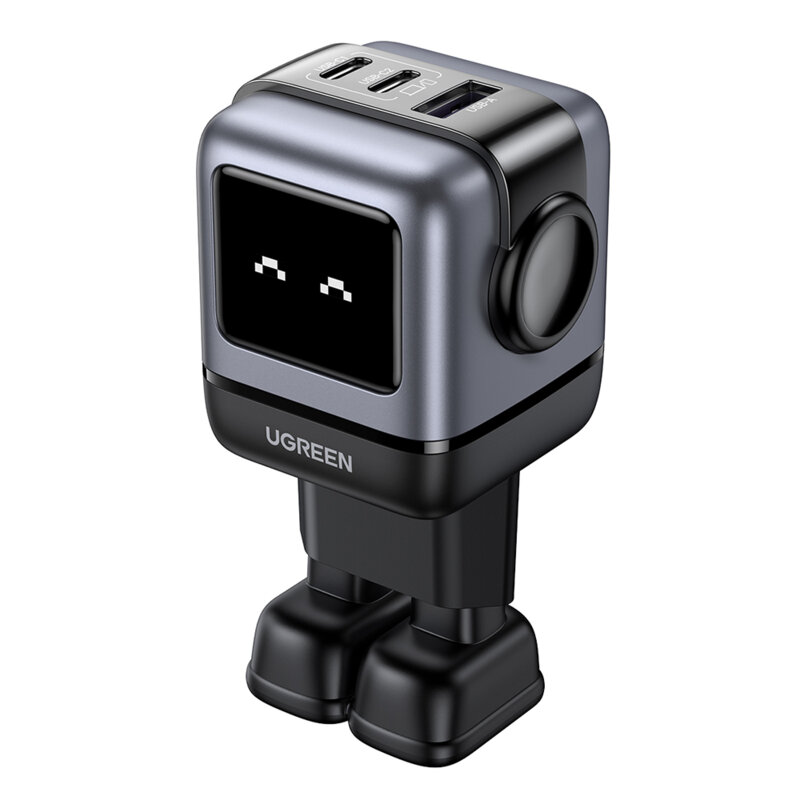 Incarcator USB, 2x tip C Fast Charge Ugreen, 65W, negru, 25685B