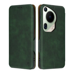 Husa 360° Huawei Pura 70 Ultra Techsuit Safe Wallet Plus, verde
