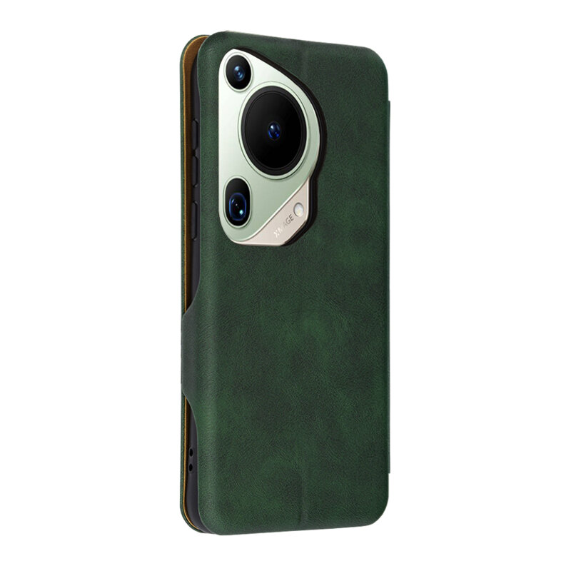 Husa 360° Huawei Pura 70 Ultra Techsuit Safe Wallet Plus, verde