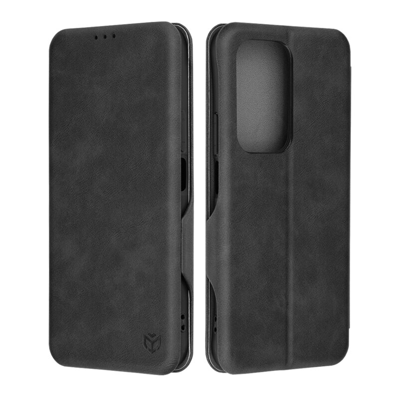 Husa 360° Honor 200 Lite Techsuit Safe Wallet Plus, negru