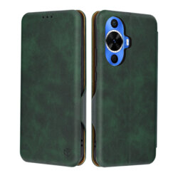 Husa 360° Huawei nova 12s Techsuit Safe Wallet Plus, verde