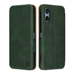 Husa 360° Sony Xperia 5 VI Techsuit Safe Wallet Plus, verde