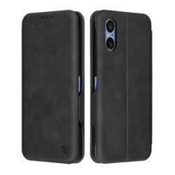 Husa 360° Sony Xperia 5 VI Techsuit Safe Wallet Plus, negru
