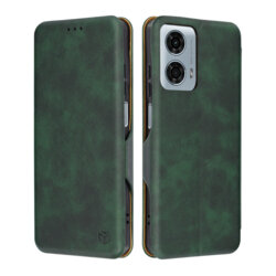 Husa 360° Motorola Moto G24 Power Techsuit Safe Wallet Plus, verde