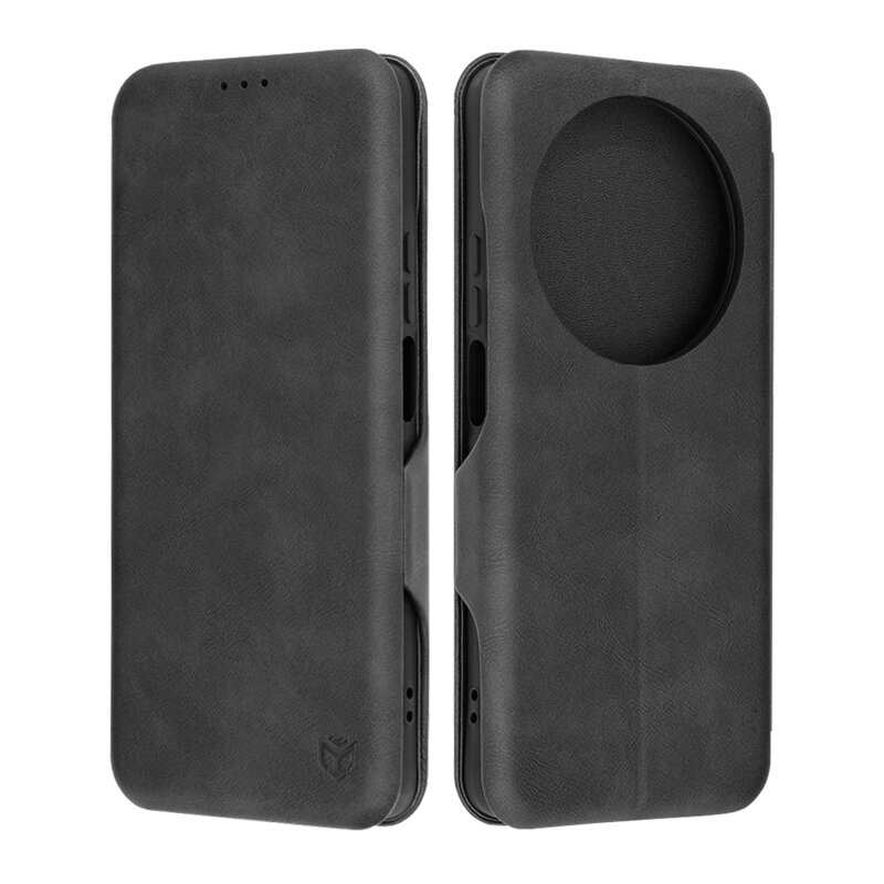 Husa 360° Huawei nova 12i Techsuit Safe Wallet Plus, negru
