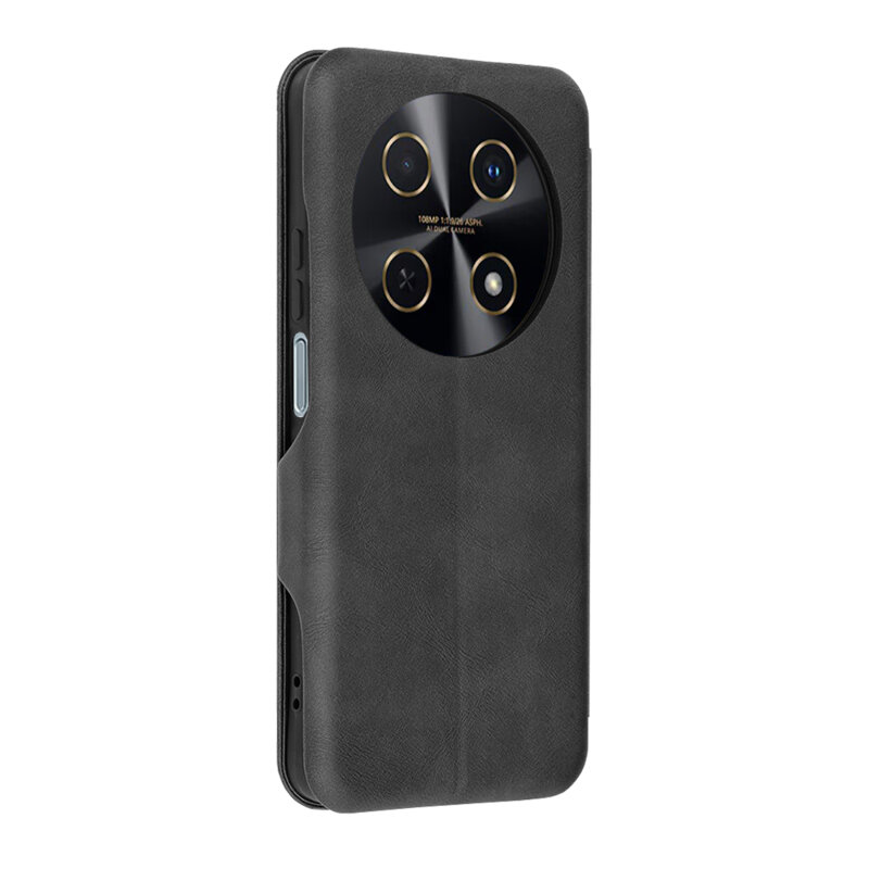 Husa 360° Huawei nova 13i Techsuit Safe Wallet Plus, negru