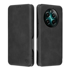 Husa 360° Realme 12+ Techsuit Safe Wallet Plus, negru