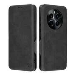 Husa 360° Realme 12 4G Techsuit Safe Wallet Plus, negru