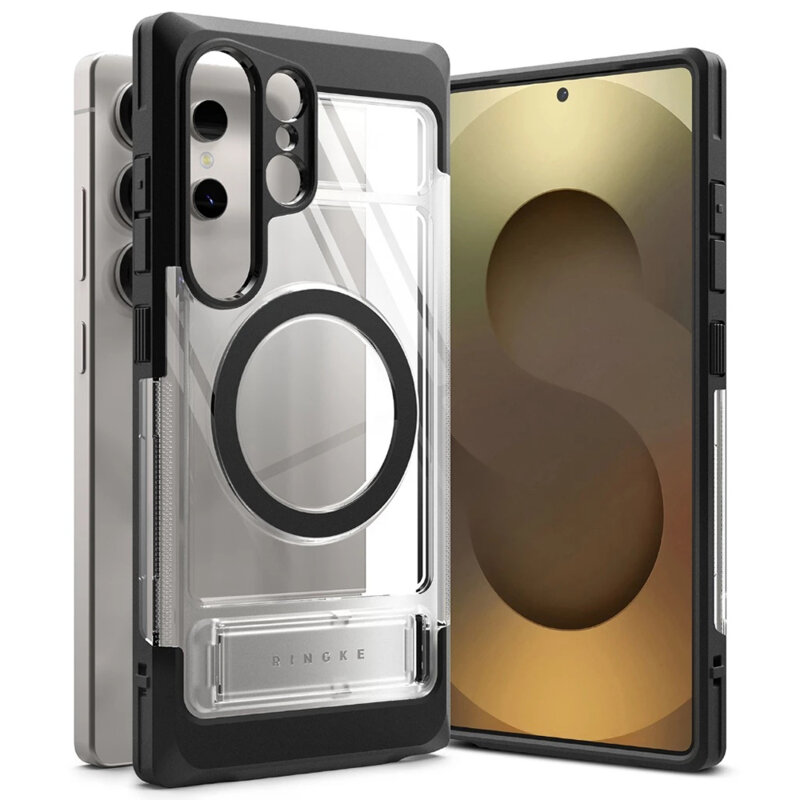 Husa Samsung Galaxy S25 Ultra Ringke UX Magnetic, transparenta