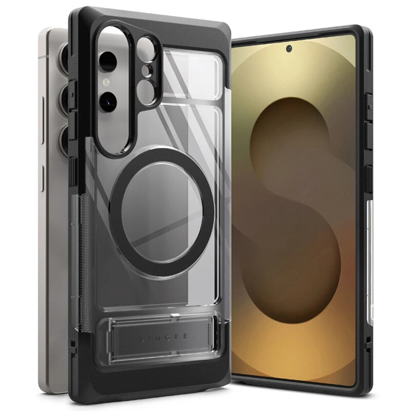 Husa Samsung Galaxy S25 Ultra Ringke UX Magnetic, fumuriu