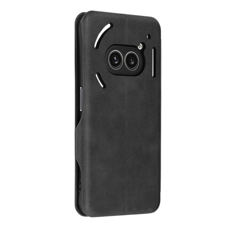 Husa 360° Nothing Phone (2a) Techsuit Safe Wallet Plus, negru