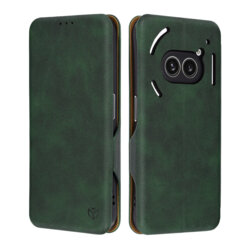 Husa 360° Nothing Phone (2a) Techsuit Safe Wallet Plus, verde