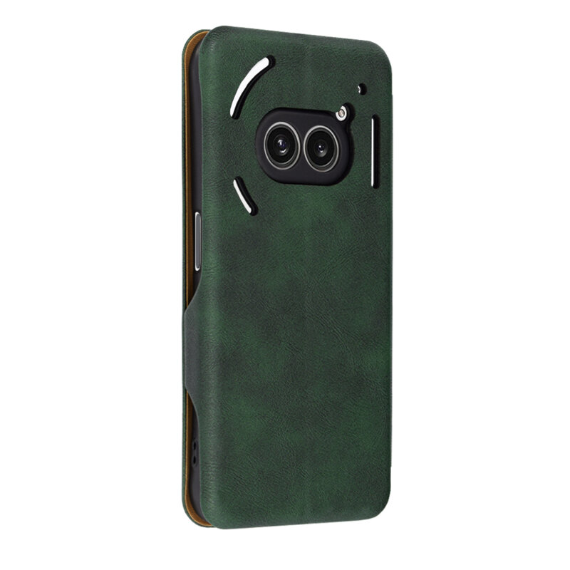 Husa 360° Nothing Phone (2a) Techsuit Safe Wallet Plus, verde