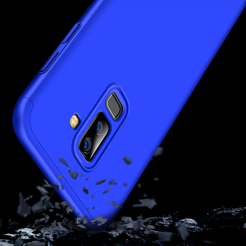 Husa Samsung Galaxy A6 Plus 2018 GKK 360 Full Cover Albastru