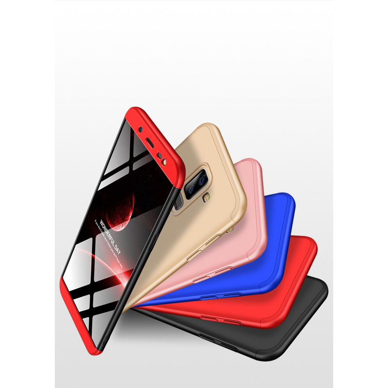 Husa Samsung Galaxy A6 Plus 2018 GKK 360 Full Cover Albastru