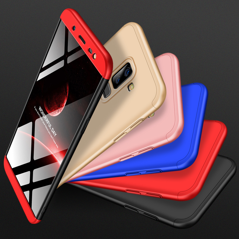 Husa Samsung Galaxy A6 Plus 2018 GKK 360 Full Cover Albastru