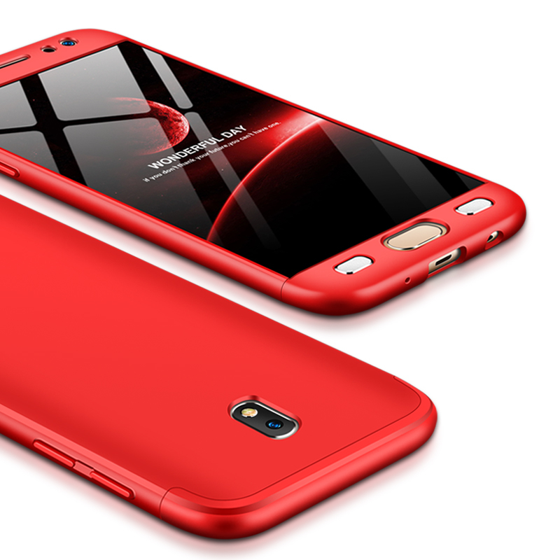 Husa Samsung Galaxy J5 2017 J530, Galaxy J5 Pro 2017 GKK 360 Full Cover Rosu