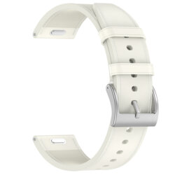 Curea Amazfit GTS 4 Techsuit, alb, W073
