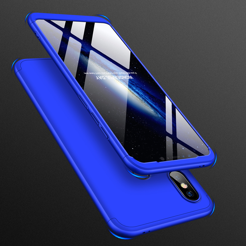 Husa Xiaomi Mi 8 SE GKK 360 Full Cover Albastru